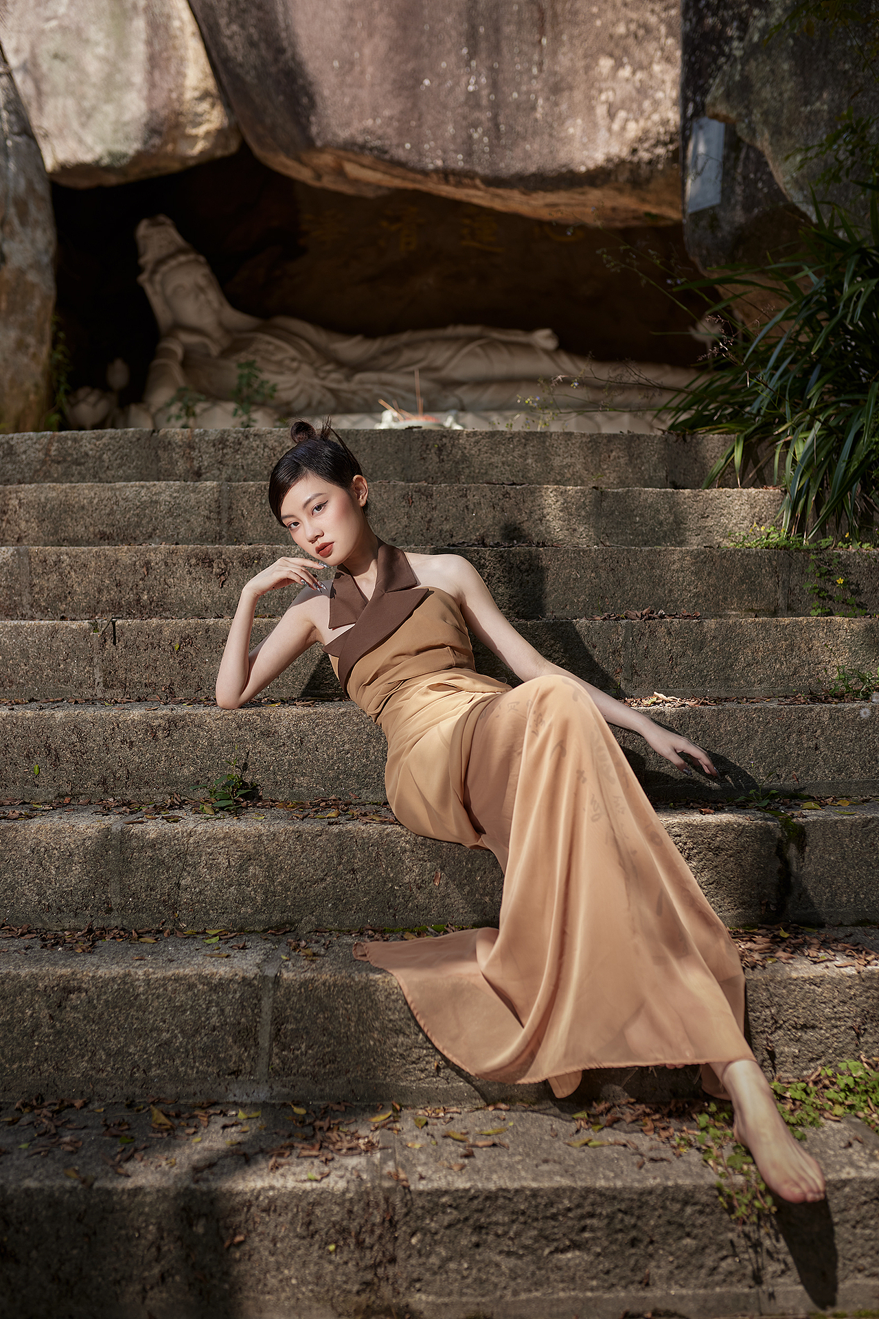 室外新中式人像拍摄