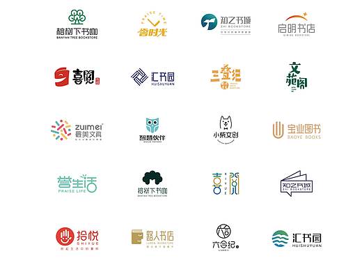 书店&文具文创LOGO设计合集