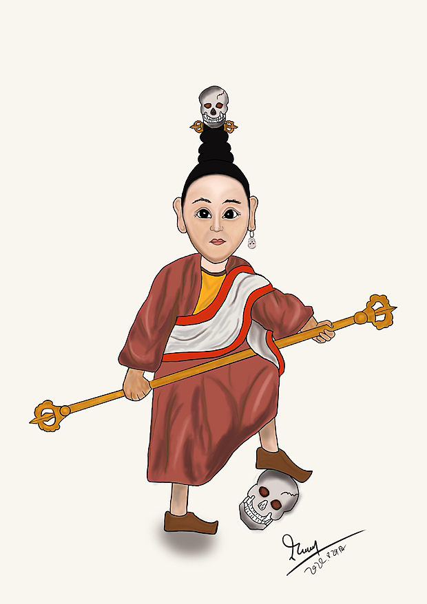 东岗曾插画作品