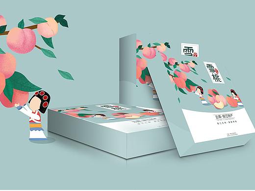 丽江雪桃包装