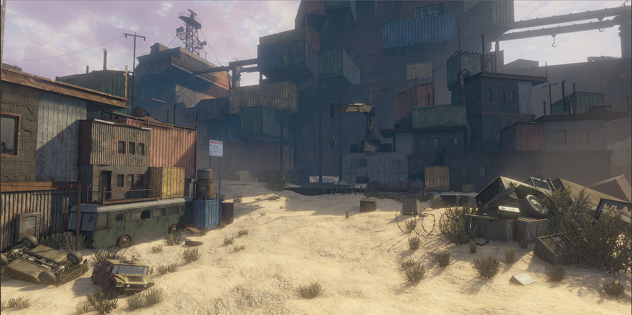 末世废土|三维|场景|i南风_原创作品-站酷zcool