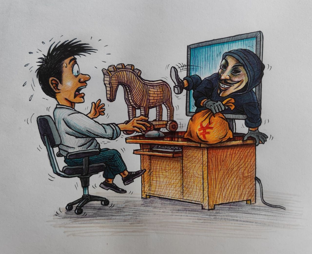 一组漫画获奖作品,,