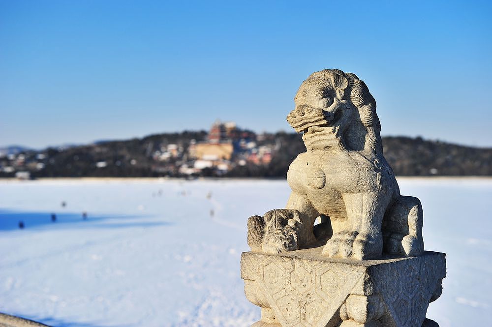 颐和园.雪