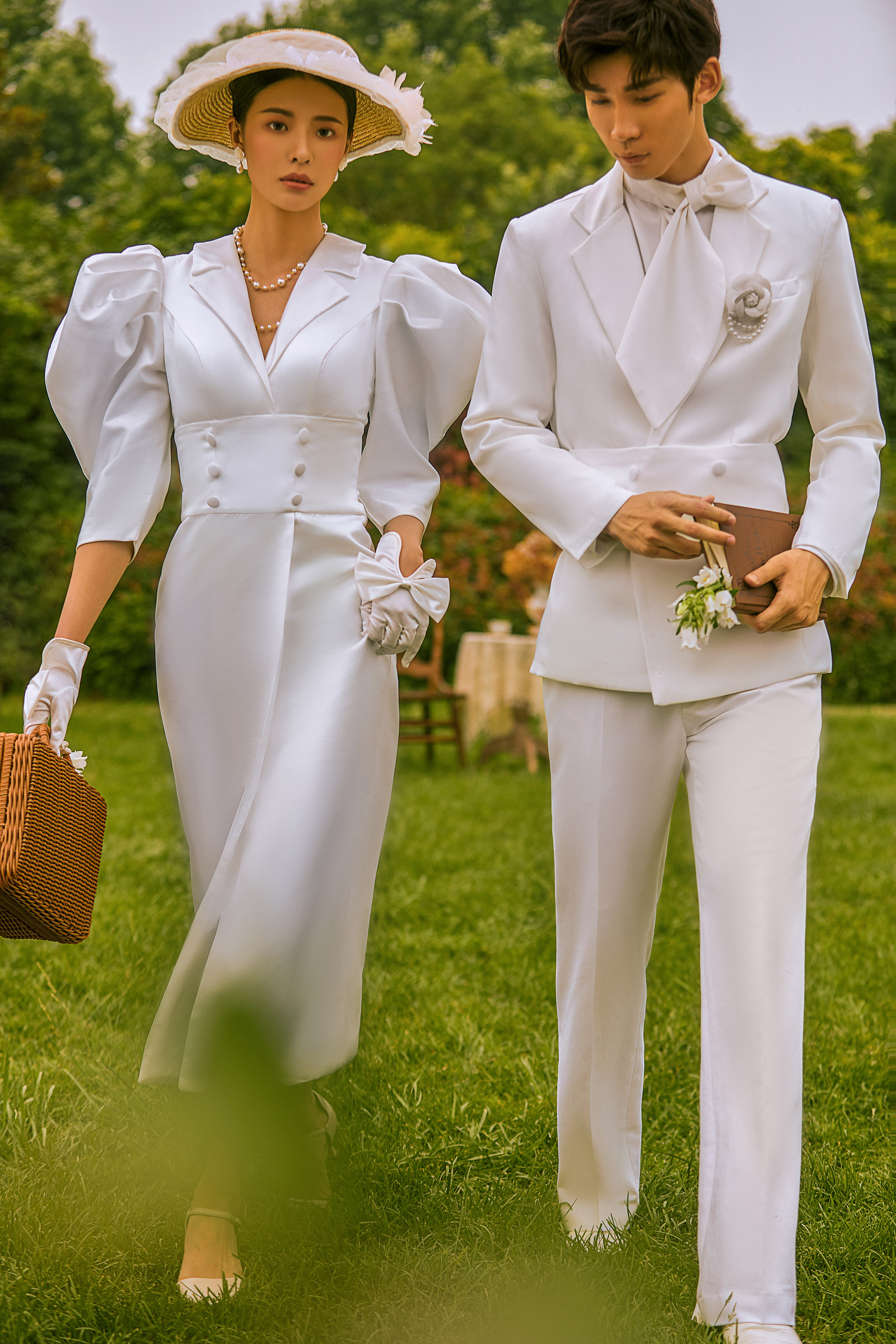 法式浪漫婚纱照