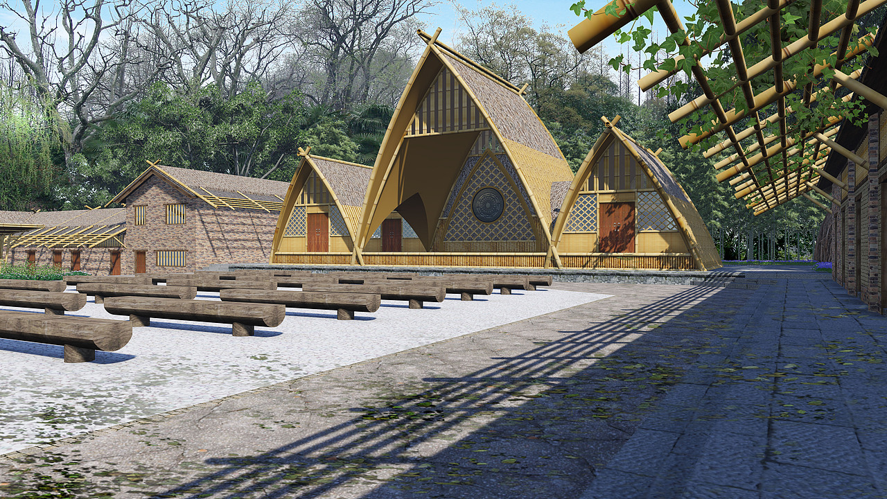 Music Museum & Art settlement building design·2015（图ZMzU2OTg2ODQ=） - 建筑设计 - 站酷设计师OANNAO原创素材 - 站酷ZCOOL