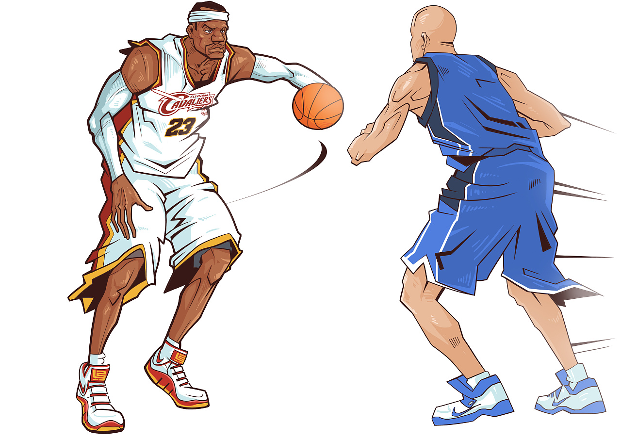 NBA人物 詹姆斯|插画|商业插画|wuzikiss - 原创作品 - 站酷 (ZCOOL)