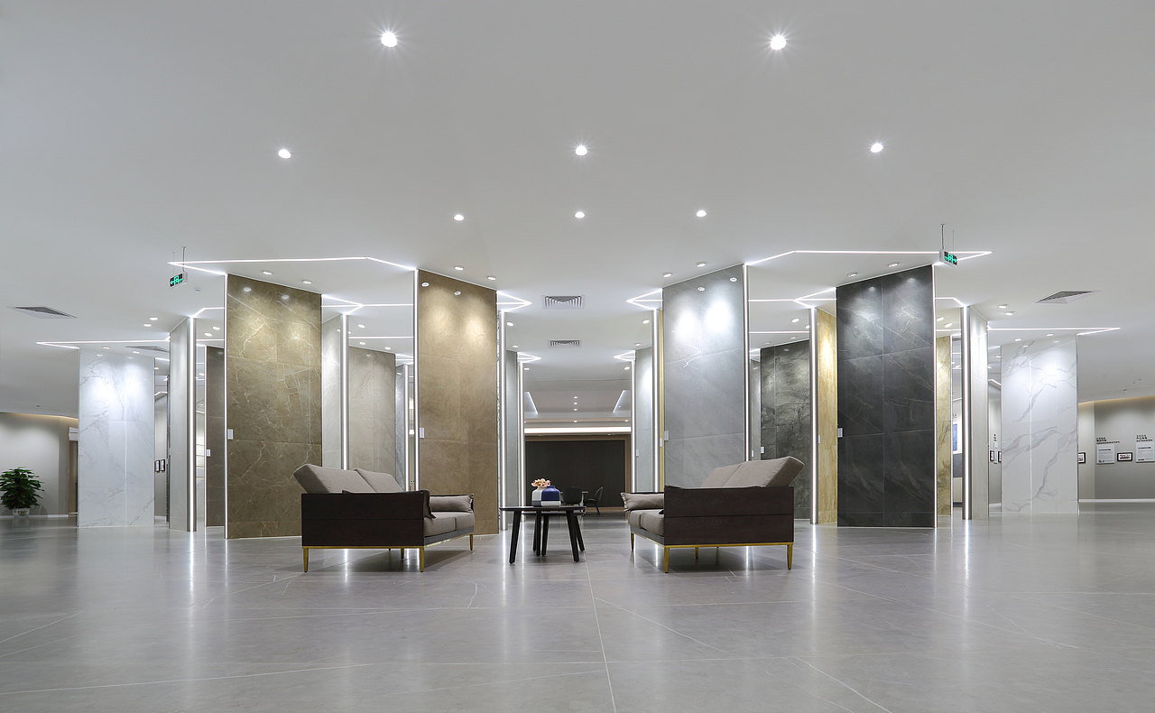 展厅空间拍摄 陶瓷展厅