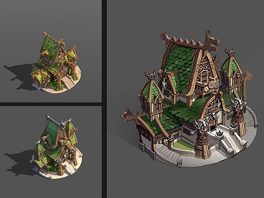 slg游戏维京建筑