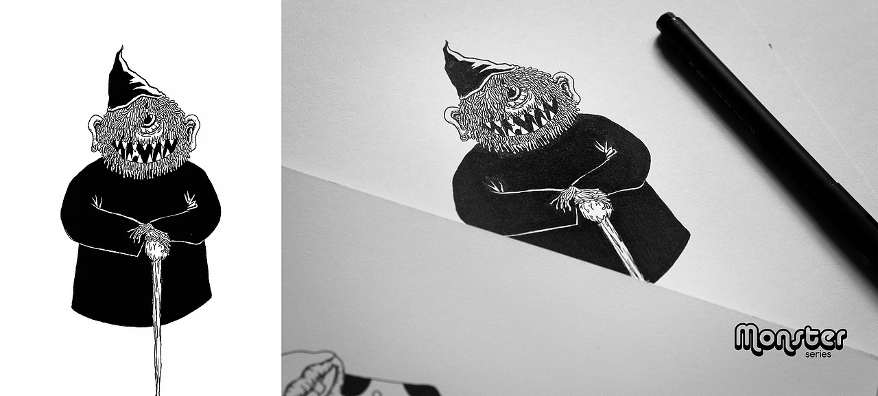 《情绪小怪物》系列作品（图ZMjk2NzUxMDQ=） - 商业插画 - 站酷设计师守望者Swangzhe原创素材 - 站酷ZCOOL