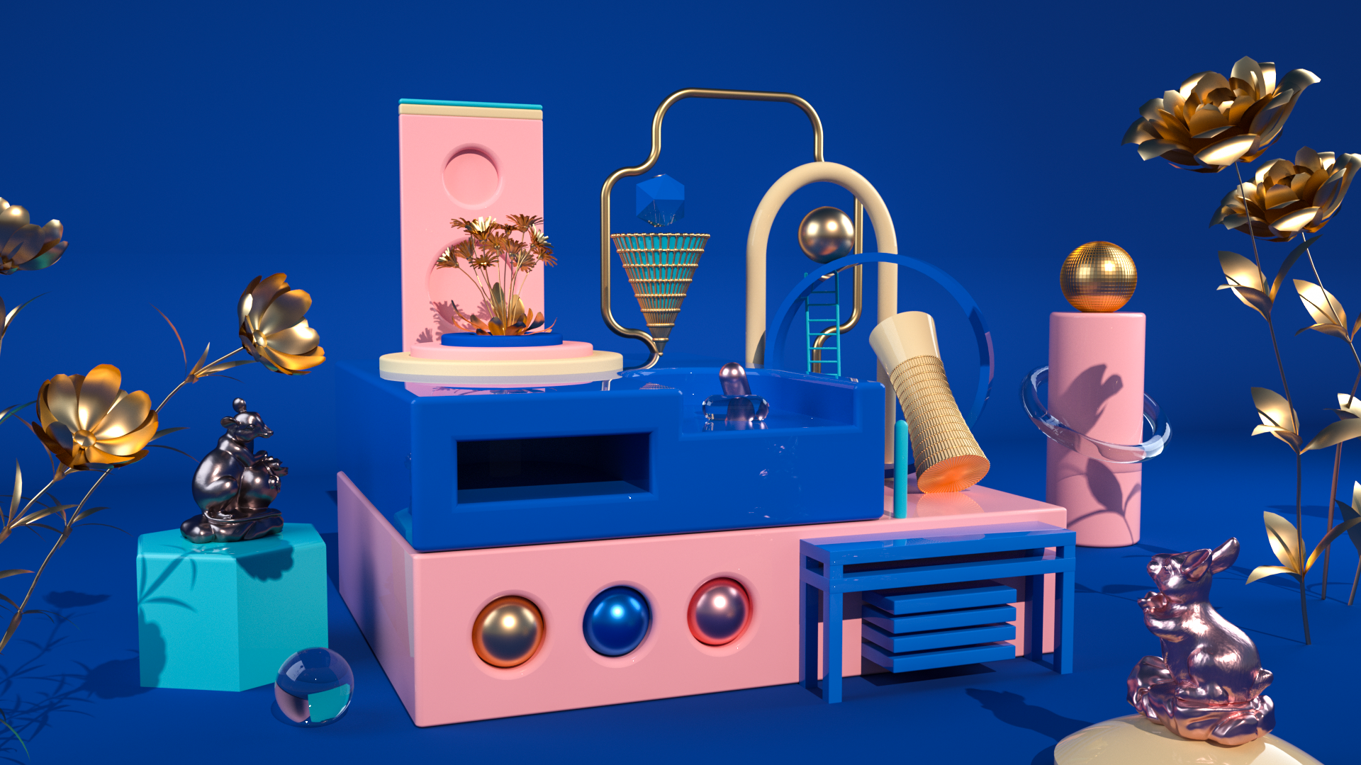 2021年5月-8月c4d渲染作品集