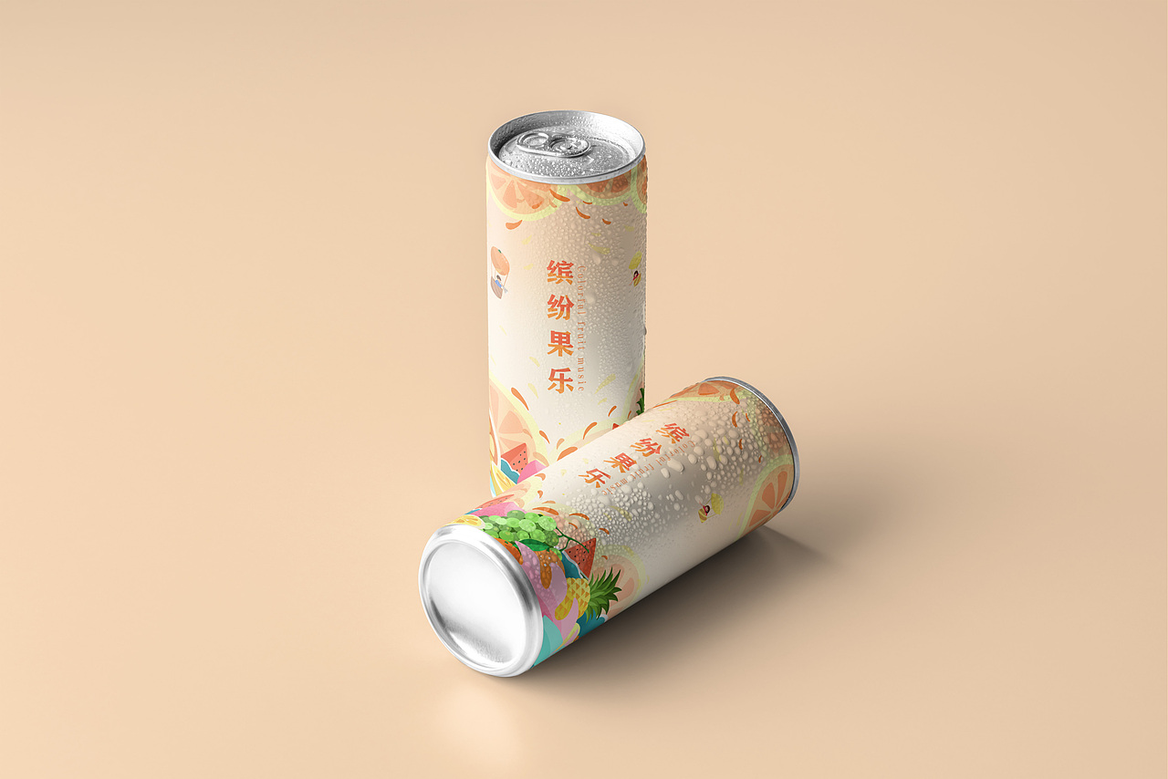 复合型水果饮料包装-缤纷果乐