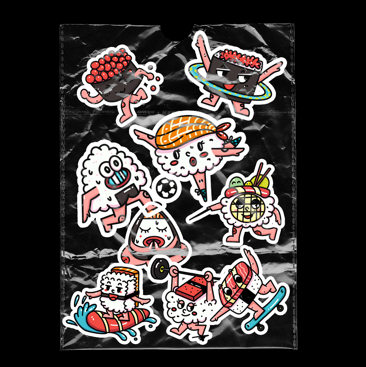 21天打卡计划 | 第一周DOODL风系列插画作品（图ZMjY2MTE2NDky） - 艺术插画 - 站酷设计师菜园子哇原创素材 - 站酷ZCOOL