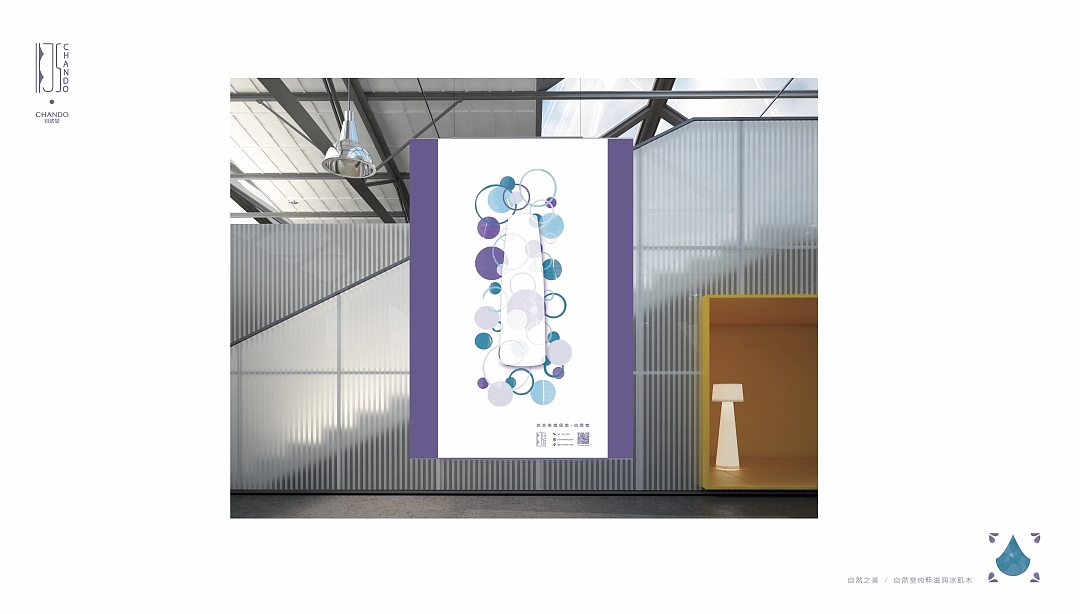 自然堂冰肌水企业vi设计