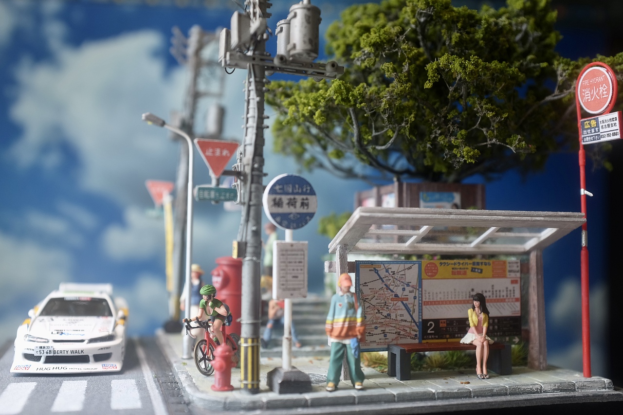 日式微缩街景1/64（图ZMzUxOTkxNDg4） - 其他 - 站酷设计师玩手工的饼哥原创素材 - 站酷ZCOOL