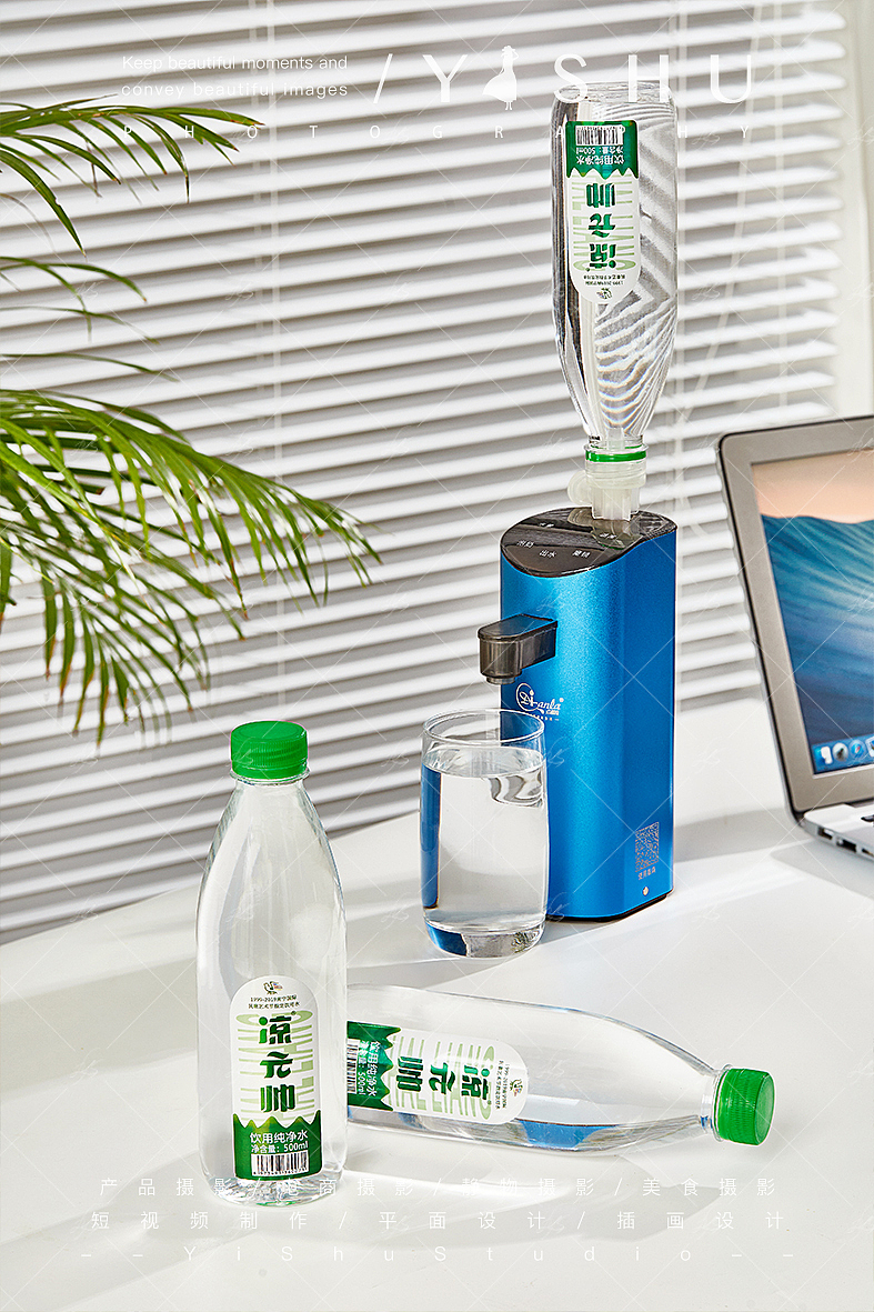 矿泉水纯净水饮用水拍摄