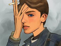 人像練習19.04.16