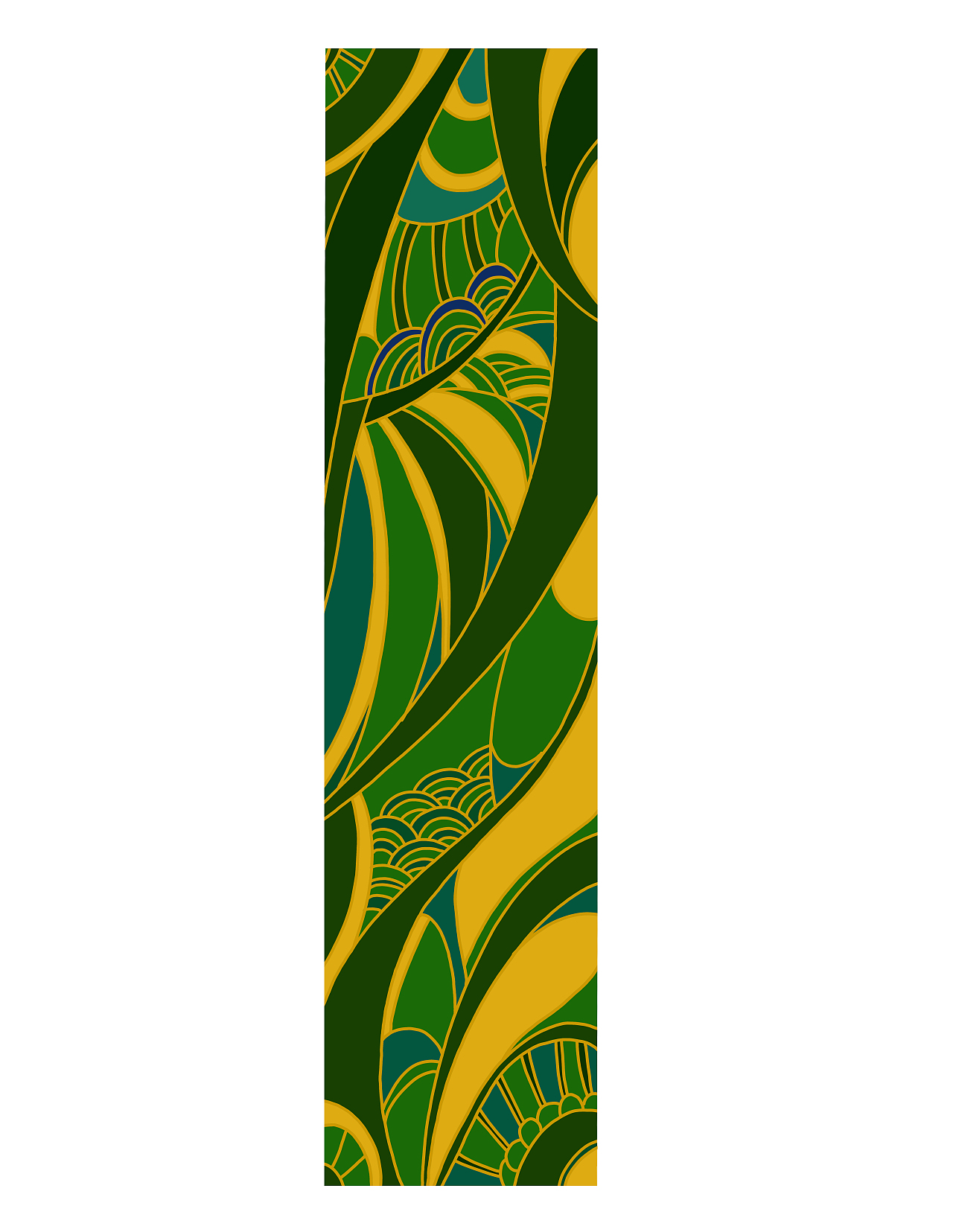 口红瓶体插画设计