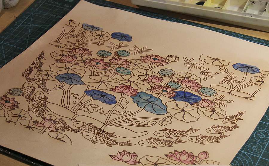 莲花池的禅意 / 手工卷轴式笔套（图ZMjc3Mjk4NDQ=） - 工艺品设计 - 站酷设计师品成PINCHIN原创素材 - 站酷ZCOOL