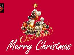 想做一版巧克力圣诞节快乐的海报