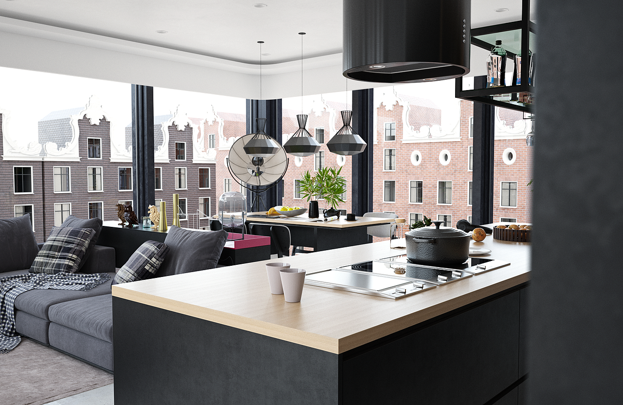 《reception room loft》（图ZMjA3OTIyNTk2） - 家装设计 - 站酷设计师风之云清原创素材 - 站酷ZCOOL