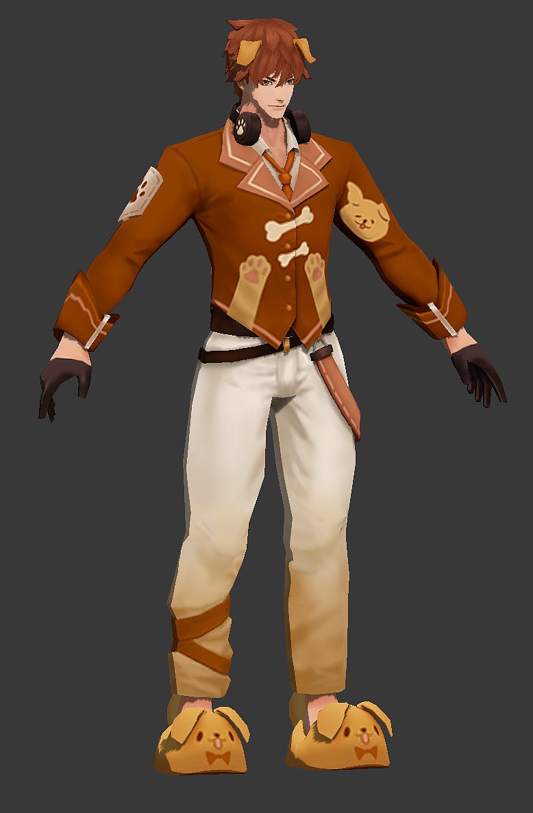 手绘风格游戏模型|三维|人物/生物|张曦simon_原创作品-站酷(zcool)