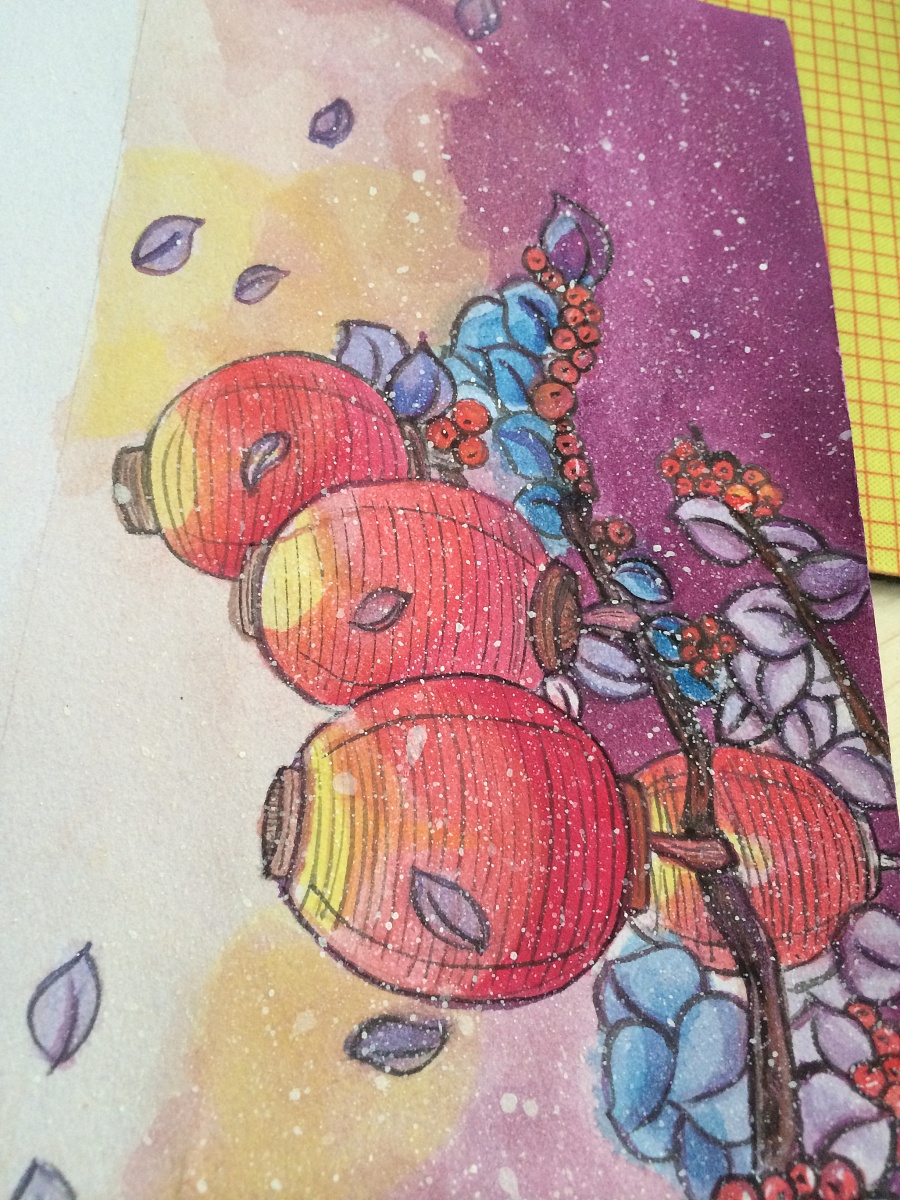 原创作品:万家灯火