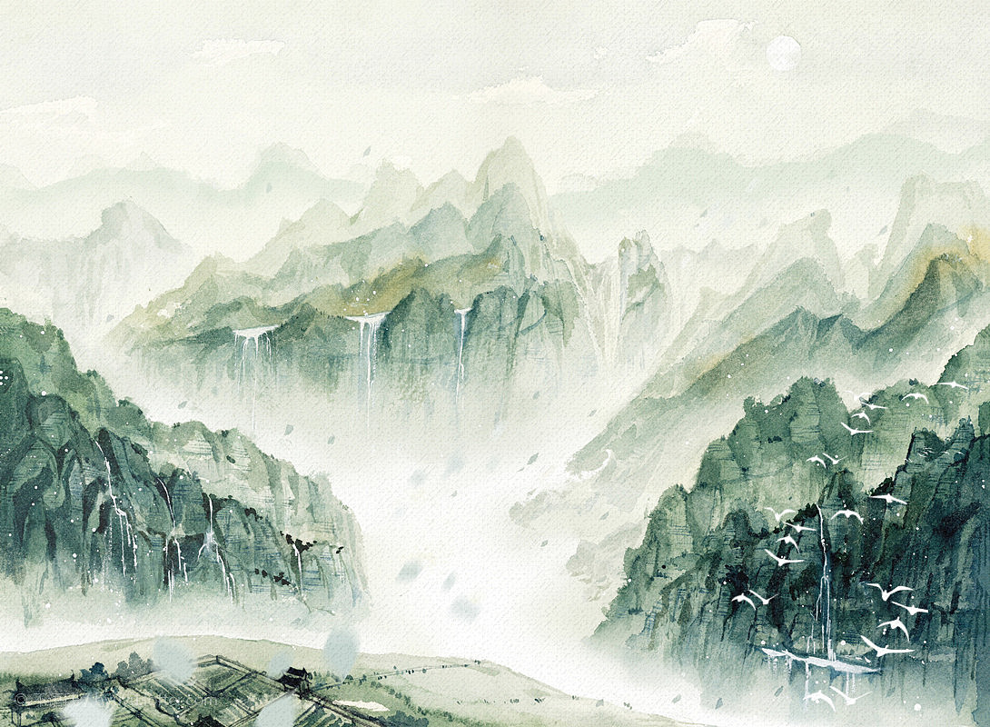 青山不改 绿水长流