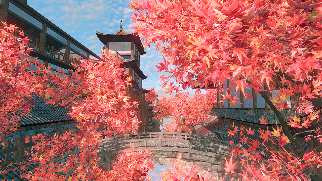 概念设计｜枫桥天街（图ZMTg0MzY5Mzg4） - 场景 - 站酷设计师惊笛原创素材 - 站酷ZCOOL