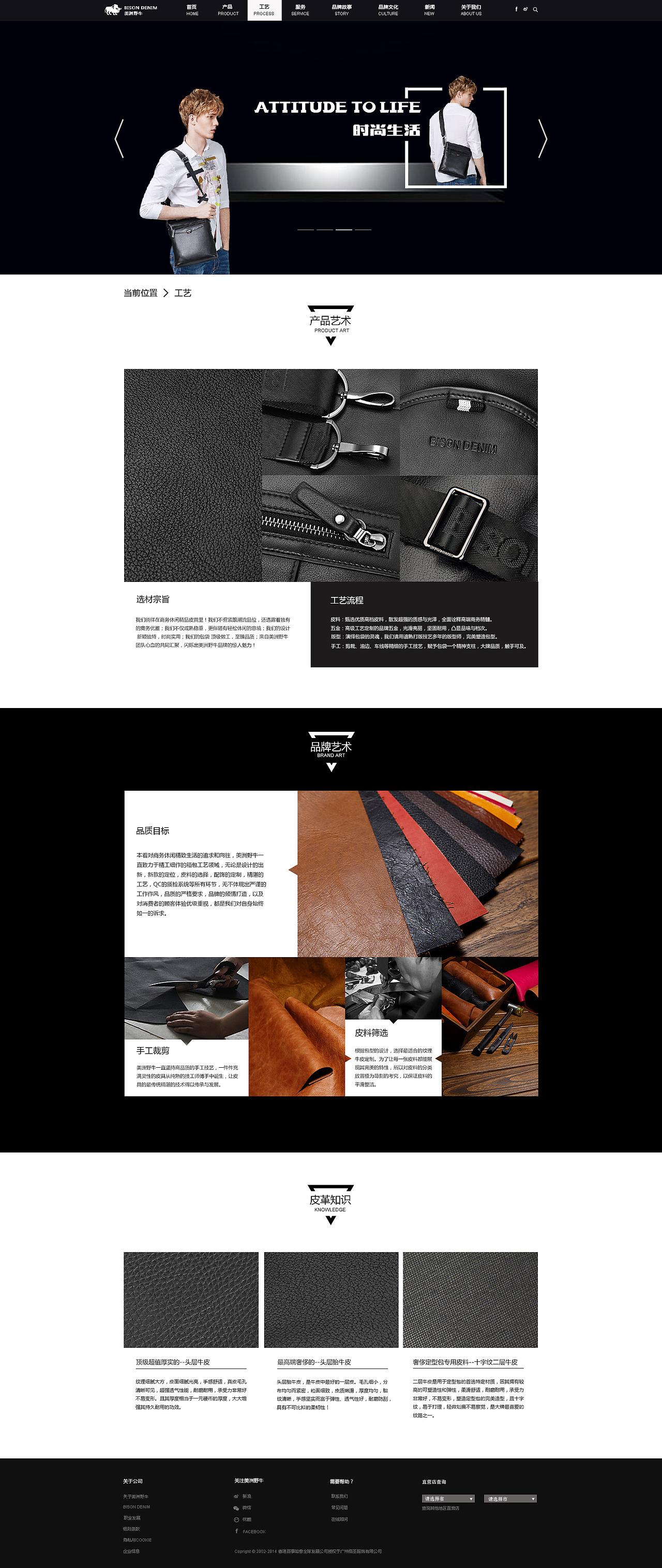 非洲野牛-企业网站01