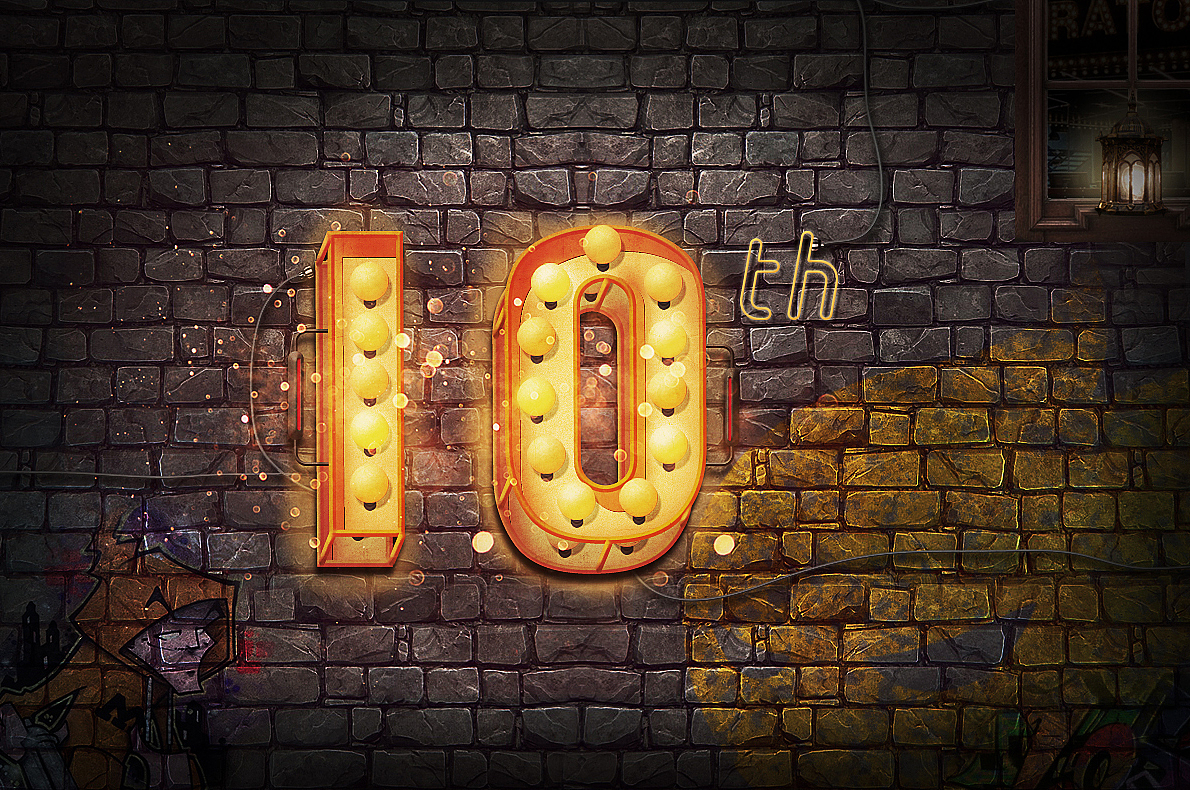 站酷10周年，尝试用霓虹灯的效果做一个（图ZNTI5NDU5NDg=） - Logo - 站酷设计师Ridor原创素材 - 站酷ZCOOL