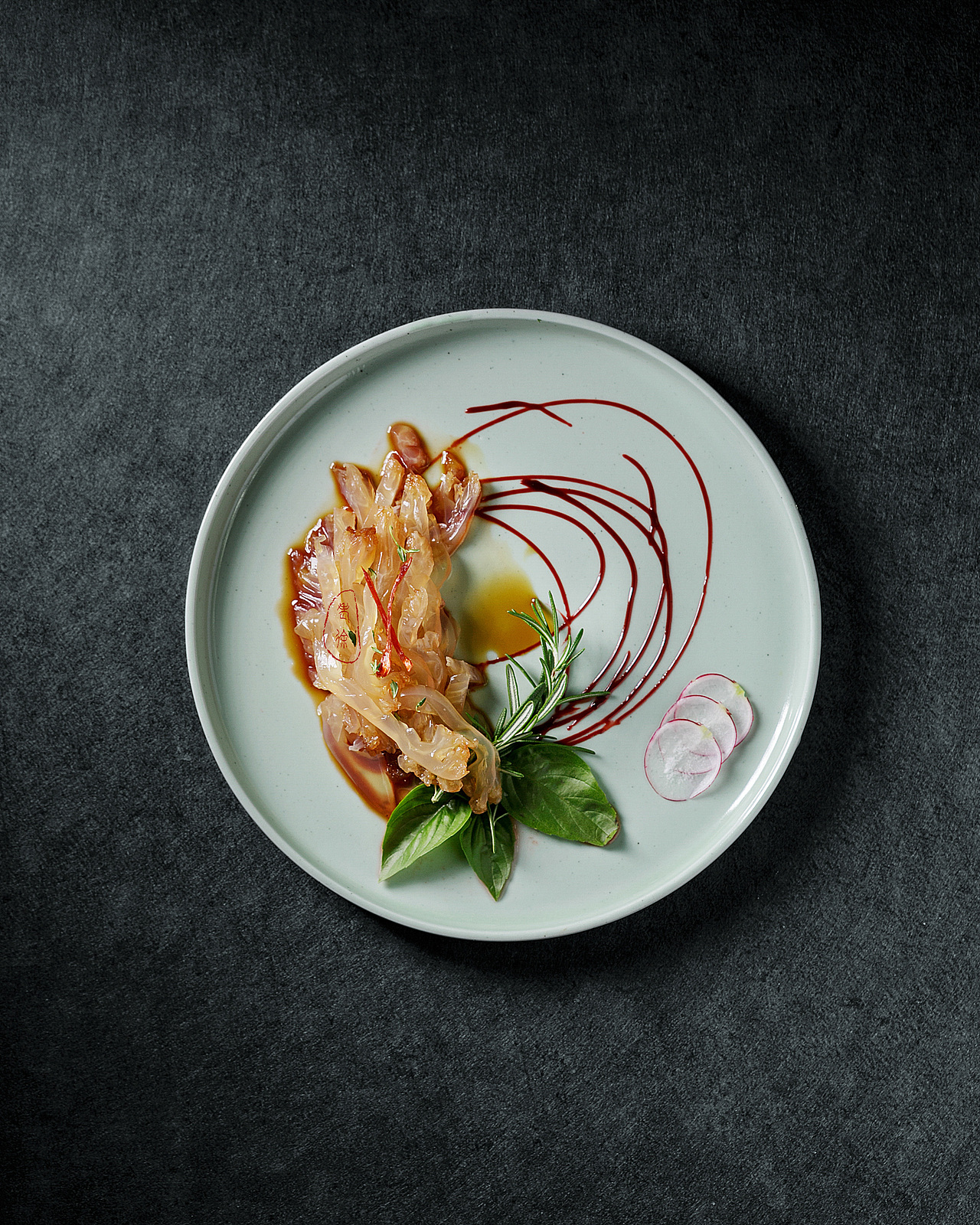 中餐食品西式摆盘二