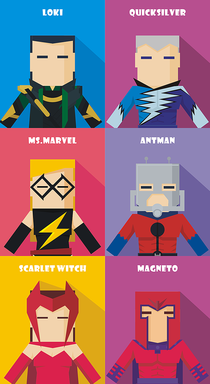 marvel英雄大集合(图ZMTY5NTgyMTI=) - 创作习作 - 站酷设计师阿曦_原创素材 - 站酷ZCOOL