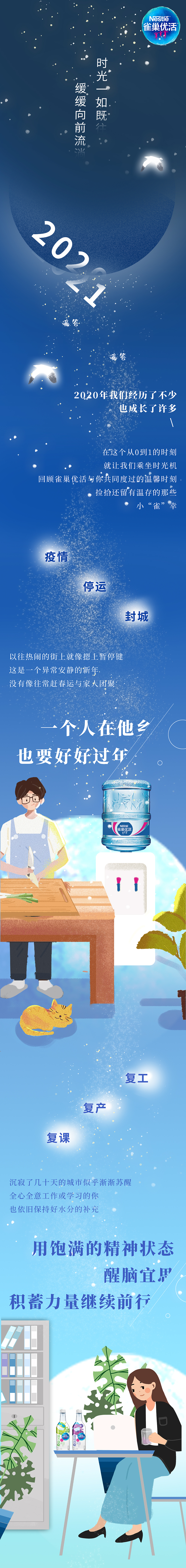 雀巢优活元旦新年公众号推文设计（图ZMjUwMzYwNjc2） - 品牌 - 站酷设计师钟钟钟子原创素材 - 站酷ZCOOL