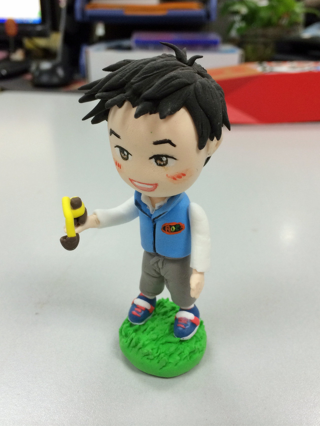 超轻粘土--q版小男孩