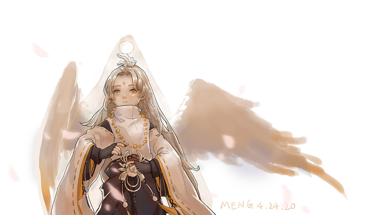 阴阳师同人少羽大天狗白羽无垢