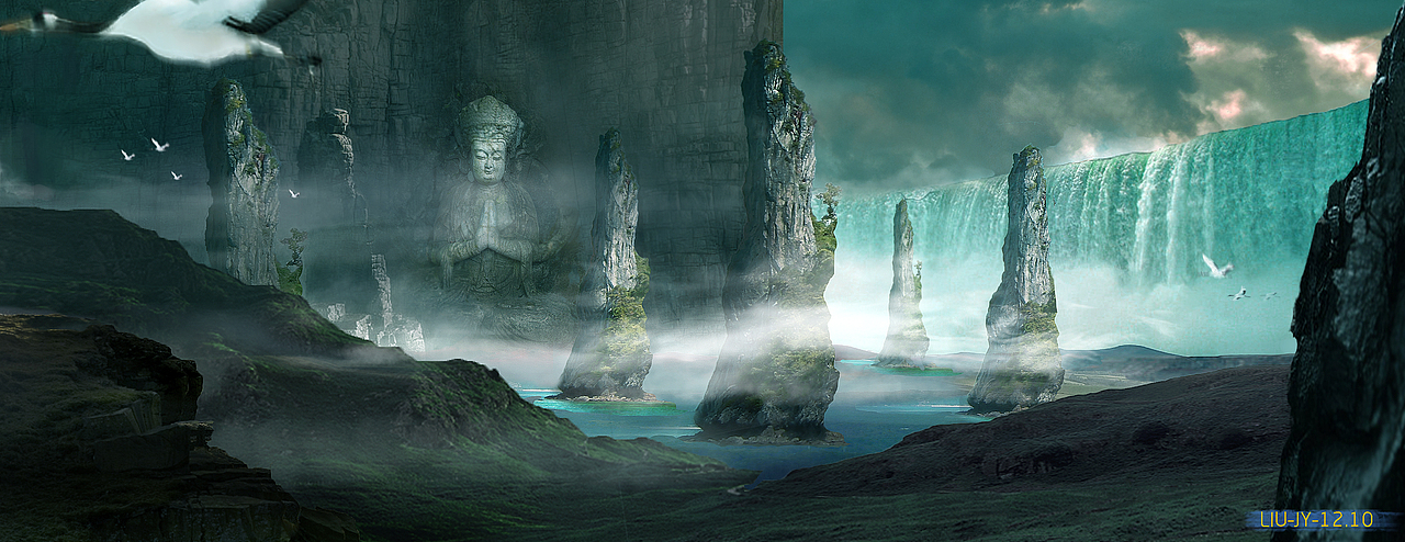 山神封印（图ZMjk2MDA5ODMy） - 概念设定 - 站酷设计师幽径者原创素材 - 站酷ZCOOL