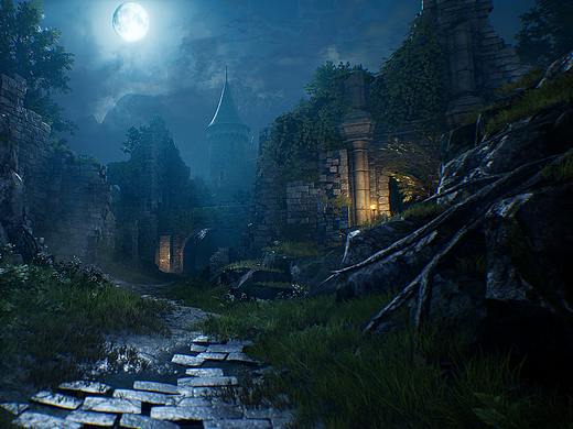 ue4魔幻场景灯光设计