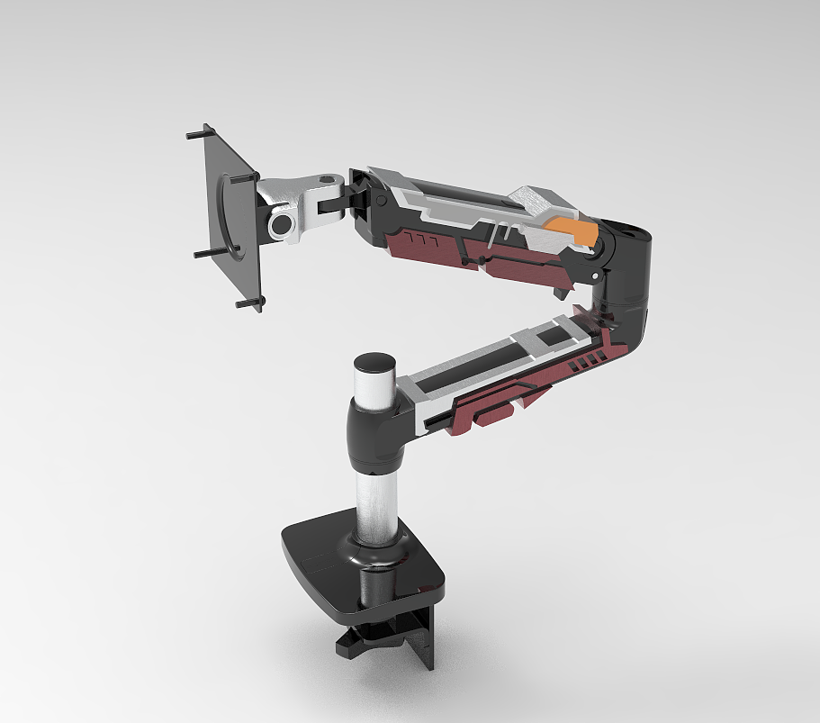 机动战士显示器支架设计（图ZMzIxNzc4NzIw） - 其他三维 - 站酷设计师张思泽原创素材 - 站酷ZCOOL