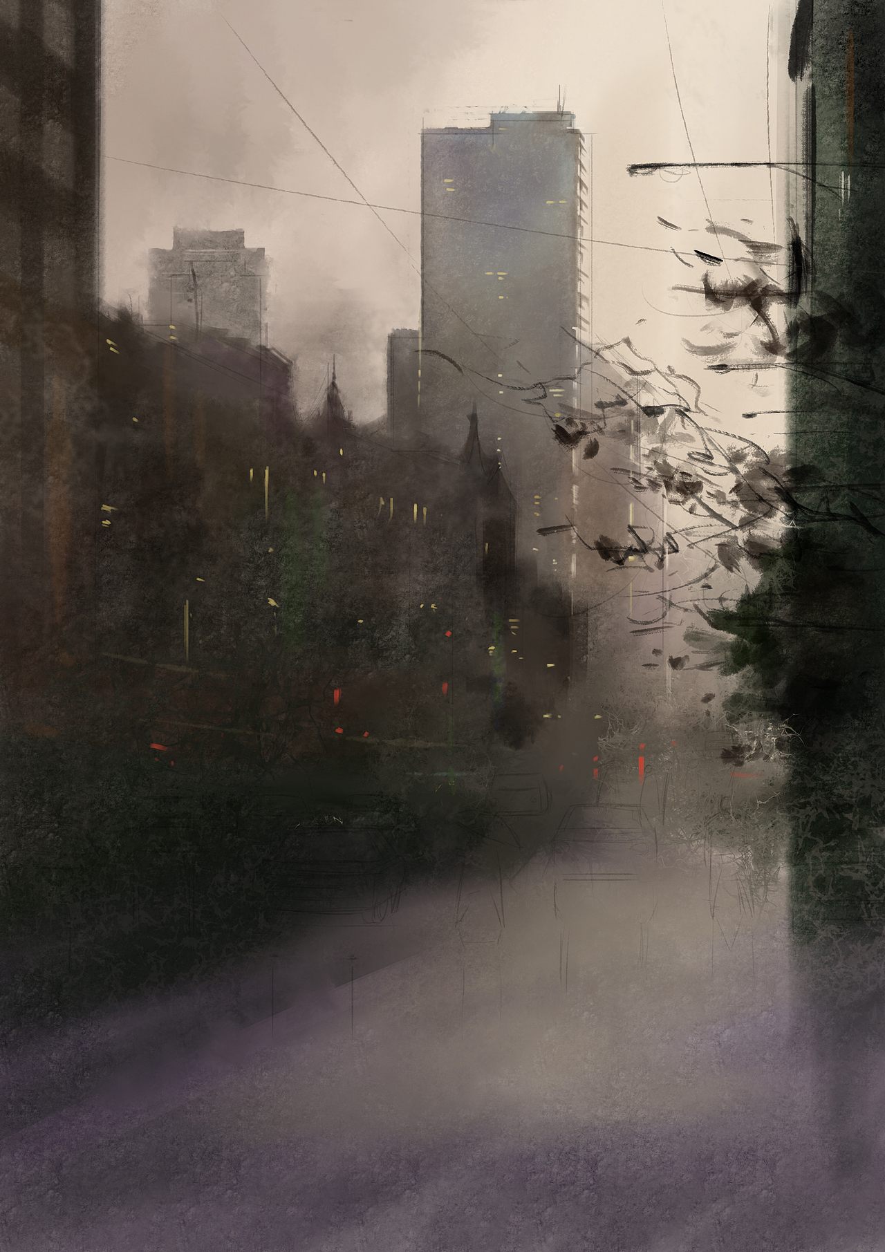 photoshop数码水彩 磨笔练习（图ZMTExNDgyMDM2） - 创作习作 - 站酷设计师超超的青葱原创素材 - 站酷ZCOOL
