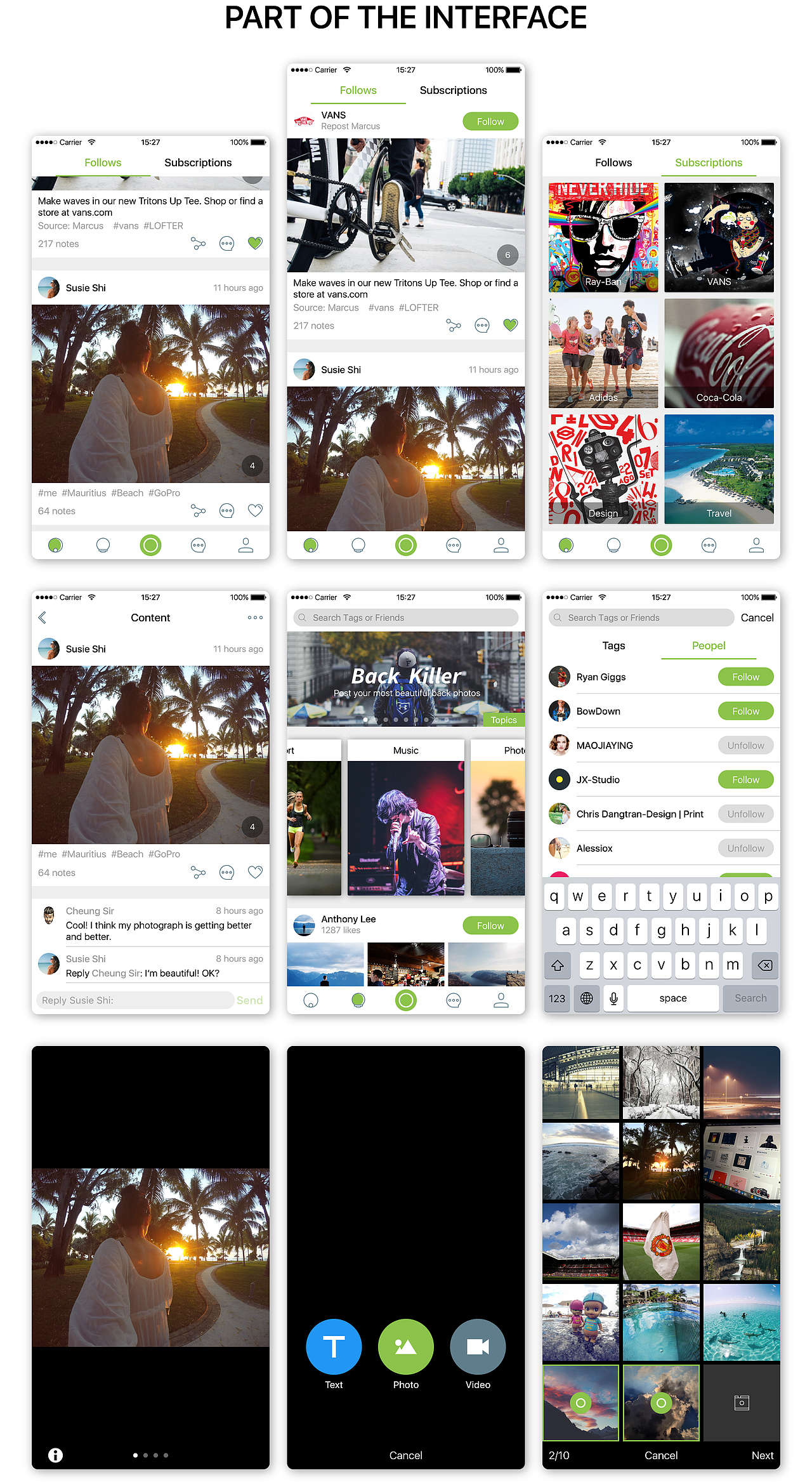 【求大牛点评】LOFTER REDESIGN（“乐乎”重塑设计）（图ZNDc2MTQ5MjA=） - 交互/UE - 站酷设计师scholesy18原创素材 - 站酷ZCOOL