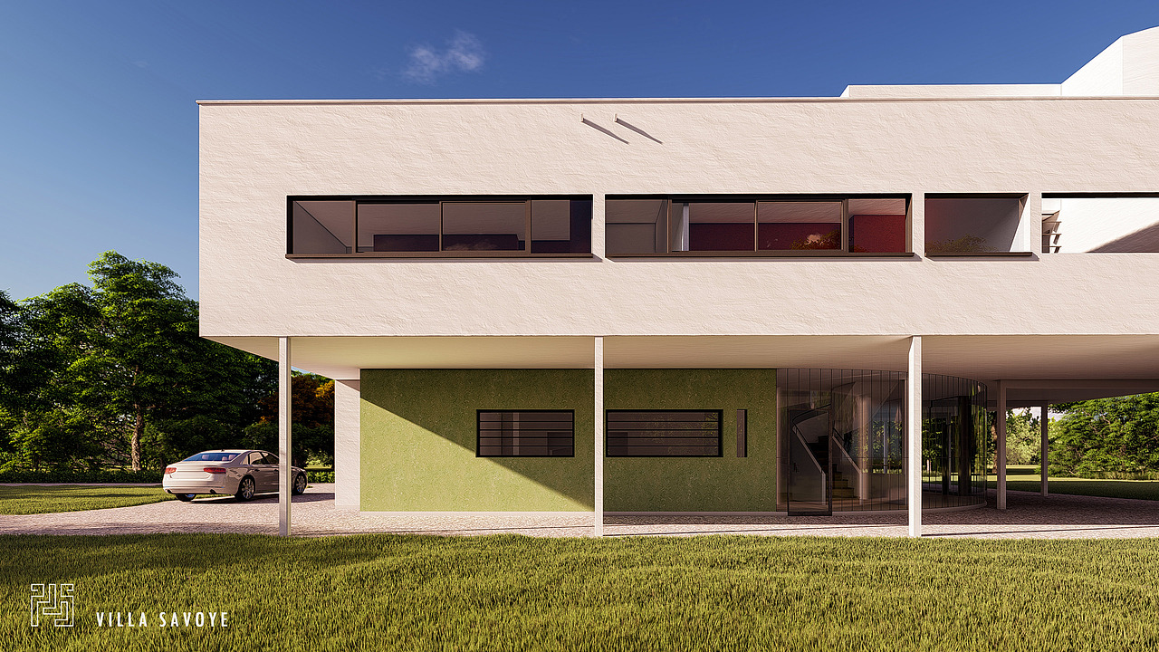 【LUMION 8】萨伏伊别墅 Villa Savoye