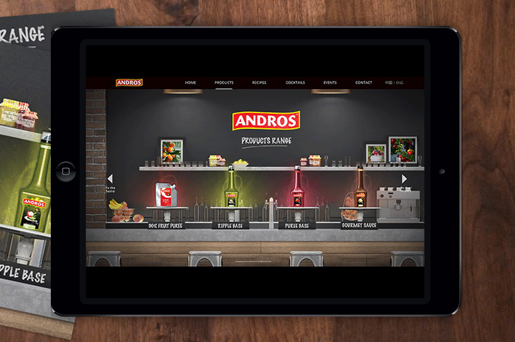 企业网页设计 - ANDROS 安德鲁水果加工专家（图ZMjE0MzMzMzI=） - 企业官网 - 站酷设计师CreativeCapital原创素材 - 站酷ZCOOL