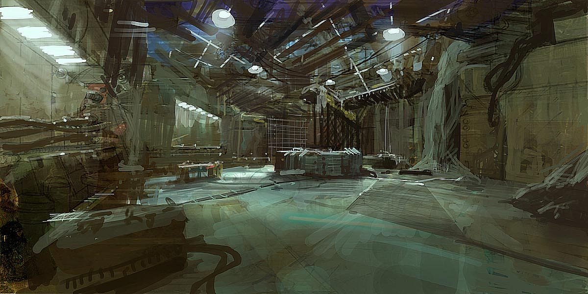 场景厚涂,临摹速途cm