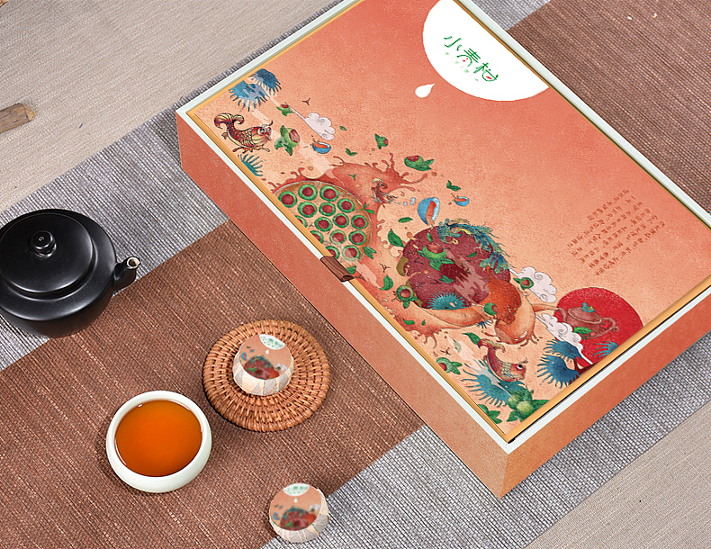 小青柑包装插画（图ZOTczOTg0ODQ=） - 商业插画 - 站酷设计师穿迷彩的小马甲原创素材 - 站酷ZCOOL