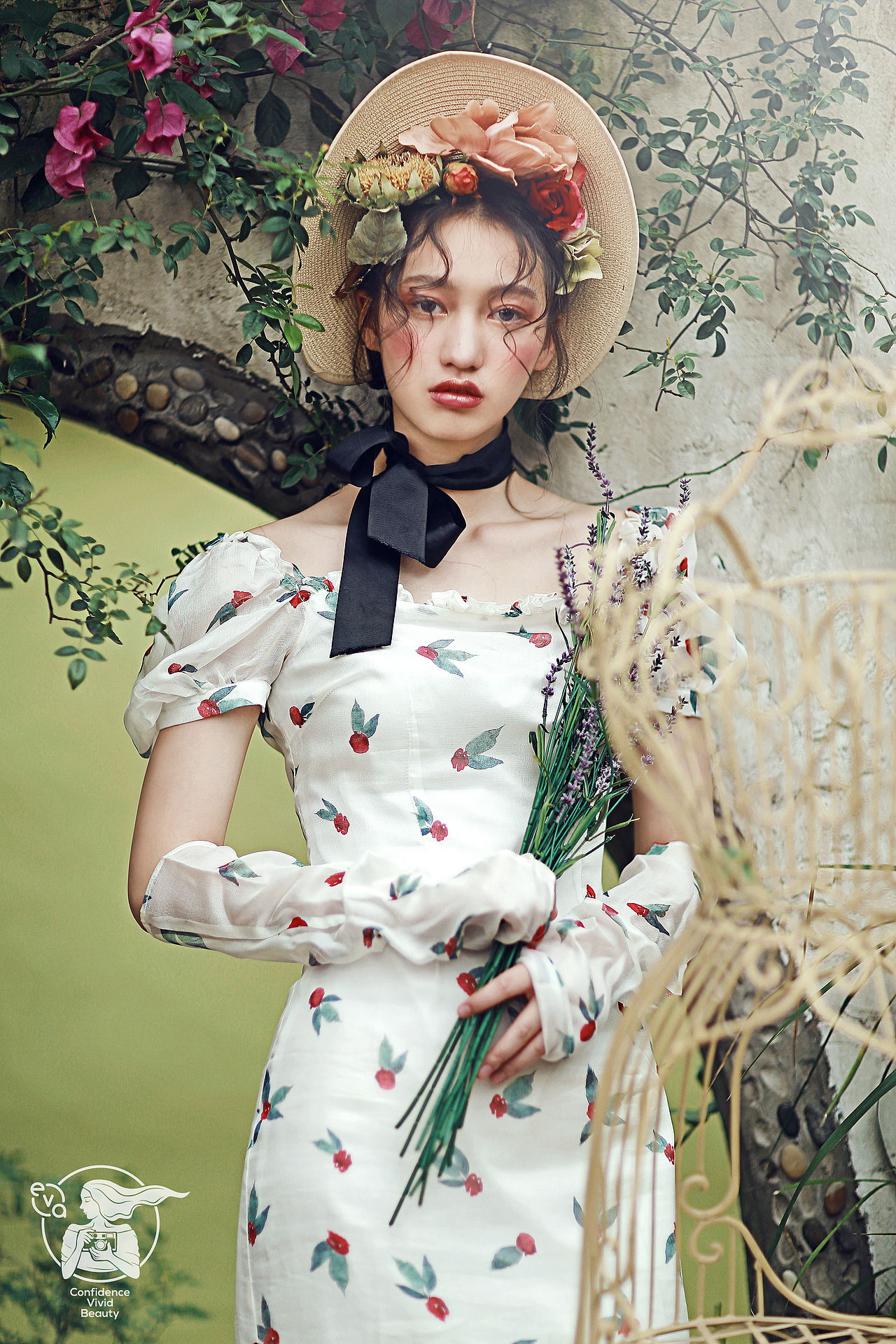 【伊娃摄影写真样片】欧美田园小碎花（图ZODkwMzI0NDA=） - 人像摄影 - 站酷设计师伊娃摄影原创素材 - 站酷ZCOOL