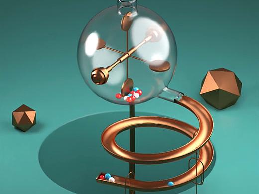 C4D小球动画（个人主页-ZNDQ2NjIwNzI=） - 动画/影视 - 站酷设计师Lynne玲原创素材 - 站酷ZCOOL