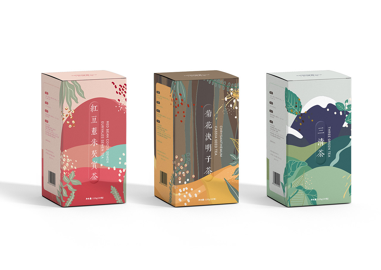 八分主义功能性茶饮包装设计（图ZMjEyNzQ3NTI0） - 包装 - 站酷设计师NKMDesign原创素材 - 站酷ZCOOL