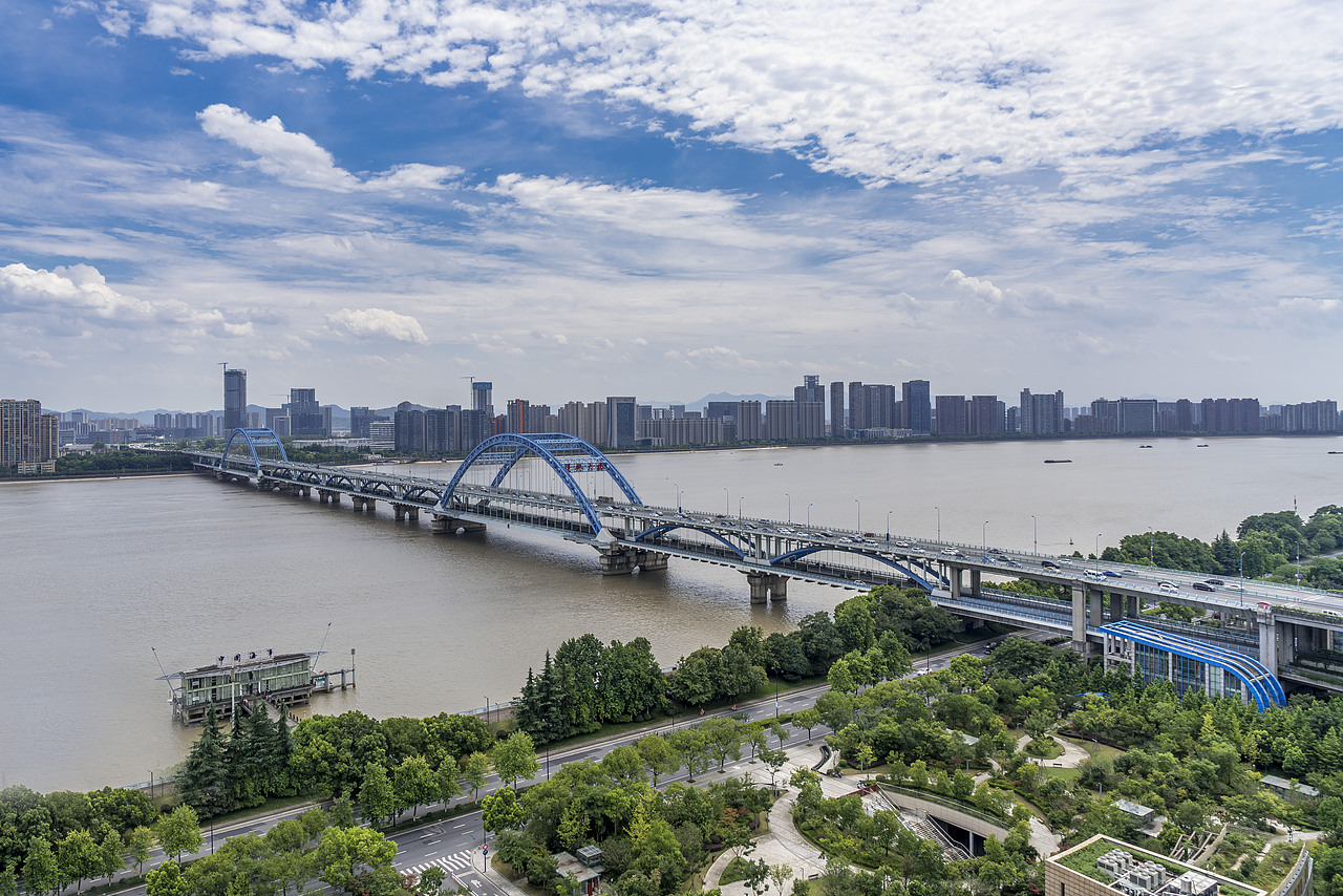 THE Bridge of FUXING 杭州四桥复兴大桥（图ZMjM0NTA2NTMy） - 风光摄影 - 站酷设计师行云流水于原创素材 - 站酷ZCOOL