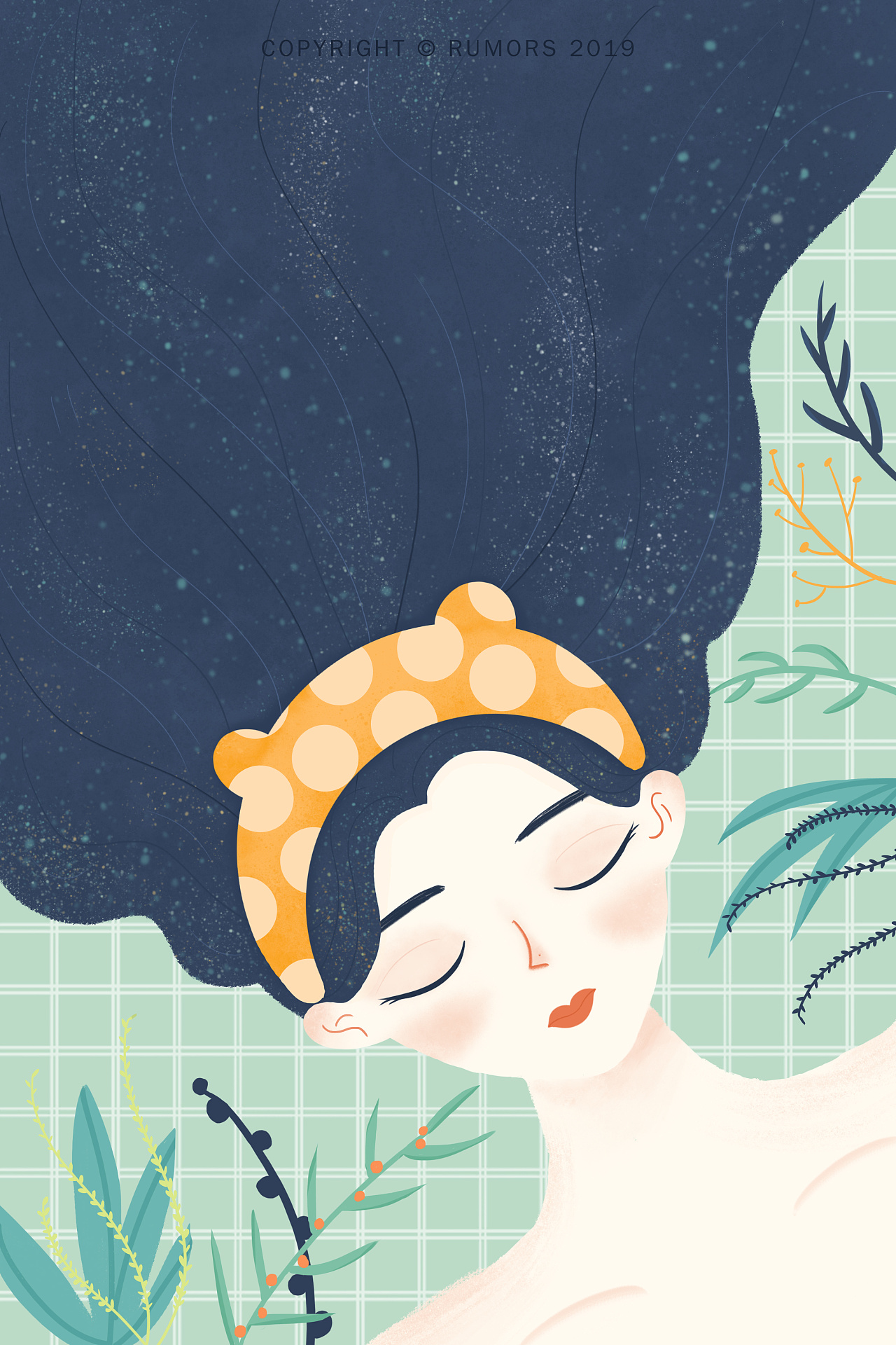 困意来袭|插画|商业插画|o少年闰土o - 原创作品 - 站酷 (zcool)