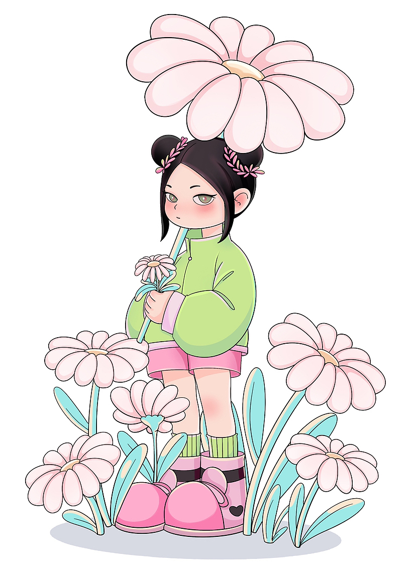 插画作品（图ZMzQyMzY0Nzk2） - 艺术插画 - 站酷设计师于哩原创素材 - 站酷ZCOOL